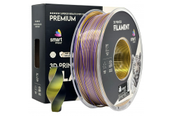 Smart Print FG-S108-E1, 3D filament, PLA Tri Color, Black Gold Purple, 1kg, 1,75mm