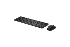 HP 495C Multi-Device Mouse Keyboard sada klávesnice bezdrátová CZ/SK, černá bezdrátová kombinovaná myš, 2x AAA (klávesnice)` 1 AA 
