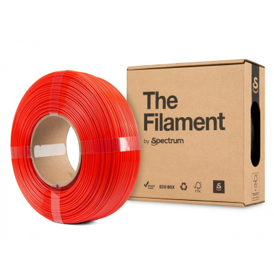 "The Filament" by Spectrum TF-24247, ReFill, PETG Lite, 1.75mm, RED, 1kg