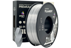 Smart Print FG-S90-E1, 3D filament, PLA, Silver, 1kg, 1,75mm