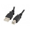 USB kabel A-B černý