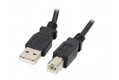 USB kabel A-B černý