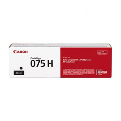 Canon originální toner 075 H BK, 6369C002, black, 3500str., high capacity