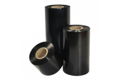 Honeywell TMX 1305 thermal transfer ribbon, Wax, 77 mm roll width, 25.4 mm core, 153 m length, 10 rolls/box, outside ink, flat-head printhead