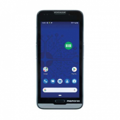 Datalogic 944800009 Memor 20, Rubber Boot, 2D, BT, Wi-Fi, 4G, kit (USB), GMS, black, Android