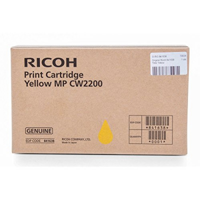 Ricoh 841638 žlutá (yellow) originální cartridge