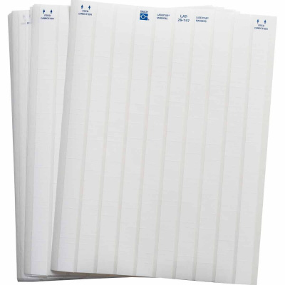 Brady LAT-29-747-2.5 / 217029, LaserTab Laser Printable Labels, 16.51 mm x 5.08 mm