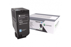 Lexmark 75B0020 azurový (cyan) originální toner
