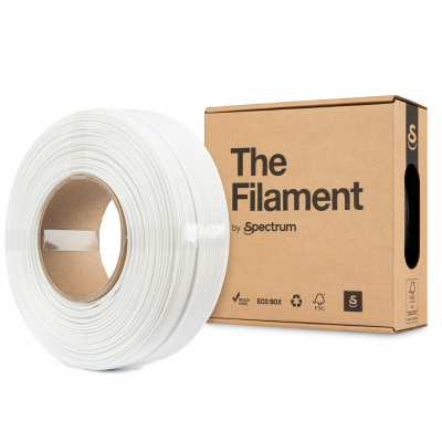 "The Filament" by Spectrum TF-24246, ReFill, PETG Lite, 1.75mm, WHITE, 1kg