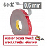 3M VHB™ GPH-060GF Oboustranně silně lepicí páska, tl. 0,6 mm 9 mm x 33 m