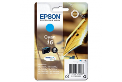 Epson 16 C13T16224012 azurová (cyan) originální cartridge