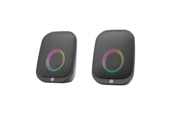 HP reproduktory DHS-2113, 2.0, 6W, černé, Bluetooth, podsvícené
