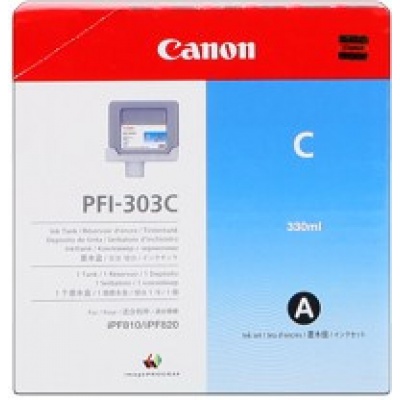 Canon PFI-303C 2959B001AA azurová (cyan) originální cartridge