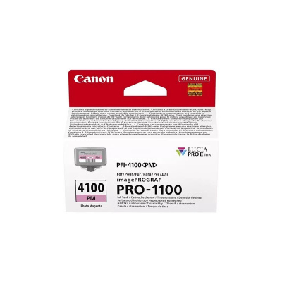 Canon PFI-4100 6782C001 foto purpurová (photo magenta) originální cartridge