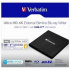 Verbatim 43888 externí Blu-Ray mechanika, Ultra HD, 4K, USB 3.1 Gen1 (3.0), USB C