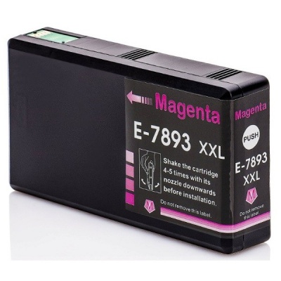 Epson T7893 purpurová (magenta) kompatibilní cartridge