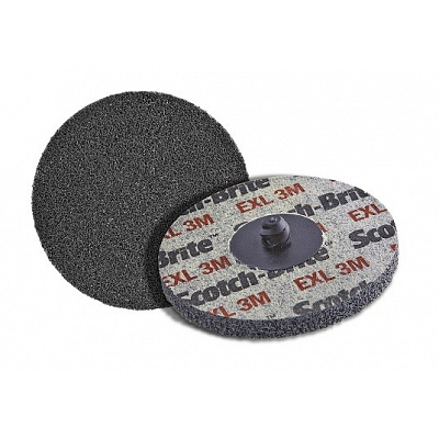 3M Scotch-Brite™ XL-UR Kotouč pro odstraňování otřepů, systém Roloc™ 2SFIN, průměr 75 mm (17184)