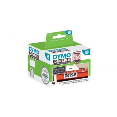 Dymo 2112290, 102mm x 59mm, přepravní, bílé polypropylenové štítky