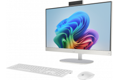 HP Desktop Next Gen AI 24-ct2001nc BQ8T2EA#BCM Počítač All-in-one, 23,8", FHD, T, AI5-340, 32GB, 1TB, AMD int, W11H, Bílá, 2R