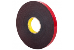 3M VHB 5962-F, 19 mm x 3 m, šedočerná oboustranně lepicí akrylová páska, tl. 1,5 mm