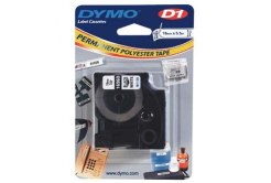 Dymo D1 16960, S0718070, 19mm x 5,5m černý tisk / bílý podklad, originální páska
