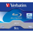 Verbatim 43715 BD-R Single Layer, 5-pack Jewel box, 25GB, 6x