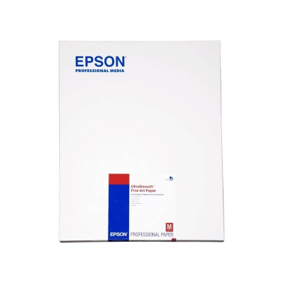 Epson S042105 Ultrasmooth Fine Art Paper, um?lecký papír, matný, bílý, A2, 325 g/m2, 25 ks, S04210