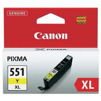 Canon CLI-551XLY 6446B001 žlutá (yellow) originální cartridge