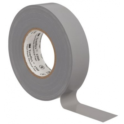 3M Temflex 1500 Elektroizolační páska, 19 mm x 20 m, šedá