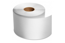 Samolepicí fóliové (polyethylen) etikety, 100mm x 35m, silně lepicí pro TTR, bílé, role