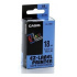 Casio XR-18BU1, 18mm x 8m, černý tisk/modrý podklad, originální páska