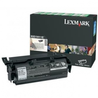 Lexmark X651H11E černý (black) originální toner