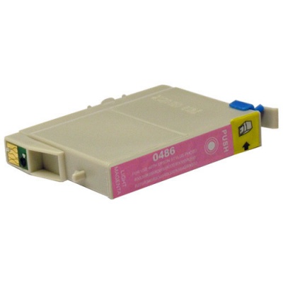 Epson T0486 světle purpurová (light magenta) kompatibilní cartridge
