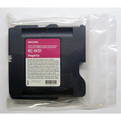 Ricoh RC-M31 405504 purpurová (magenta) originální gelová náplň