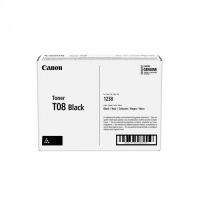 Canon T08 3010C006 černý (black) originální toner