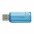 Verbatim 49461 Store N Go PinStripe, USB flask disk, USB 2.0, 128GB, modrý