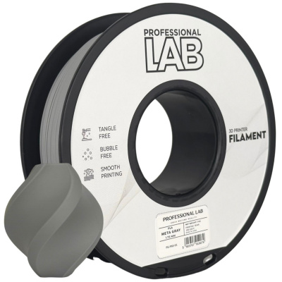 Professional Lab FG-P83-E1, 3D filament, PLA, Meta Gray, 1kg, 1,75mm