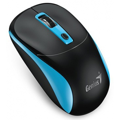 Myš bezdrátová, Genius NX-7123, černo-modrá, optická, 1200DPI
