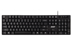 Acer AKW100/Drátové USB-A/CZ-SK layout/Černá