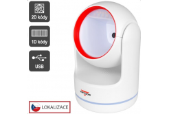 Virtuos EHE0010 CCD 2D čtečka  HT-861A, stacionární, USB, bílá