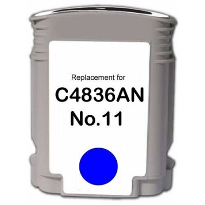 Kompatibilní cartridge s HP 11 C4836A azurová (cyan) 
