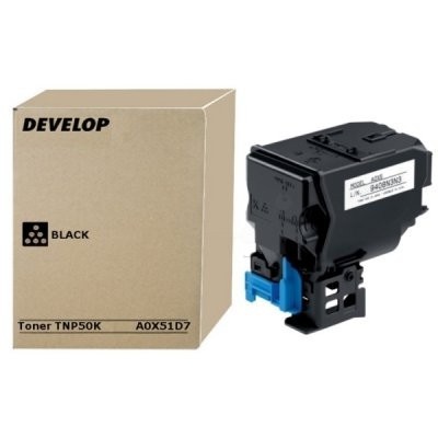 Develop A0X51D7, TNP-50K černá (black) originální toner