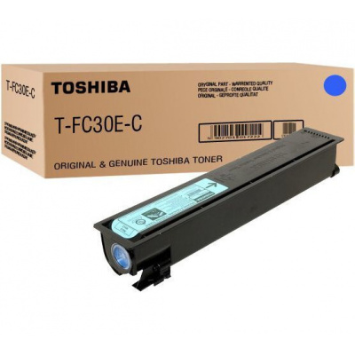 Toshiba TFC30EC azurový (cyan) originální toner