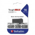Verbatim 49330 ToughMAX, USB flask disk, USB A 2.0, 16GB, kompozitní materiál KyronMAX(tm), černý