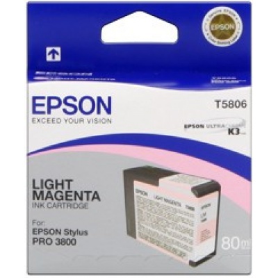 Epson T580600 světle purpurová (light magenta) originální cartridg