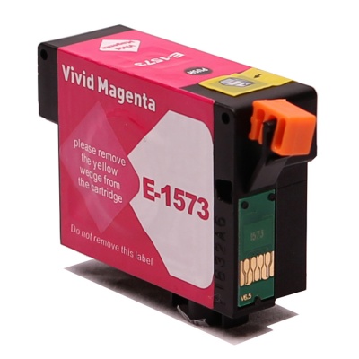 Epson T1573 purpurová (magenta) kompatibilní cartridge