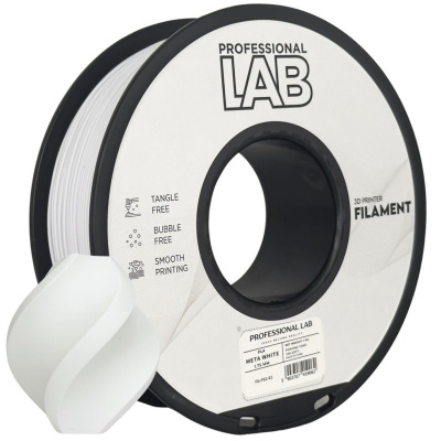 Professional Lab FG-P82-E1, 3D filament, PLA, Meta White, 1kg, 1,75mm