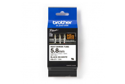 Brother HSe-211E Pro Tape, 5.2 mm x 1.5 m, černý tisk / bílý podklad, originální páska