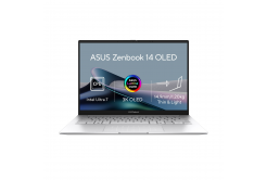 ASUS Zenbook 14 OLED/UX3405CA-OLED382X/U7-255H/14"/WUXGA/T/32GB/1TB SSD/Arc 140T/W11P/Silver/2R