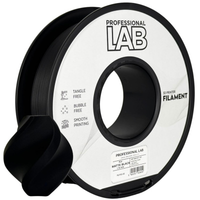 Professional Lab FG-P21-E1, 3D filament, PLA, Matte Black, 1kg, 1,75mm